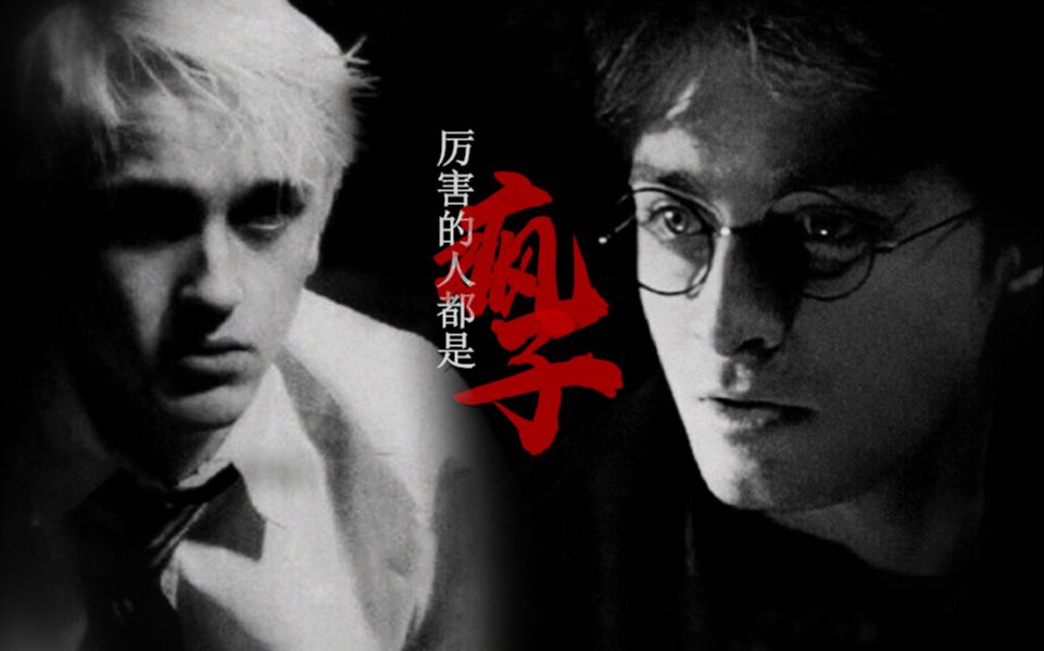 drarry德哈黑化德x病娇哈丨微剧情丨黑暗狂气向丨厉害的人都是疯子
