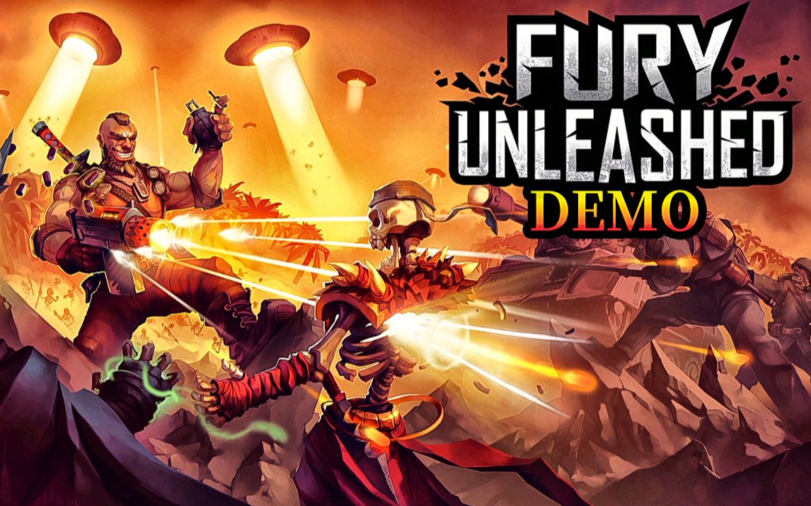 【ps4】《fury unleashed》试玩视频_哔哩哔哩 (゜