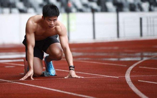 [图]苏炳添训练日常！没有人能随随便便成功 ！