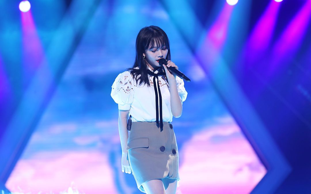 青鸟女孩陈乐一用这首日语歌感动全场却遗憾落败你的名字片尾曲现场加