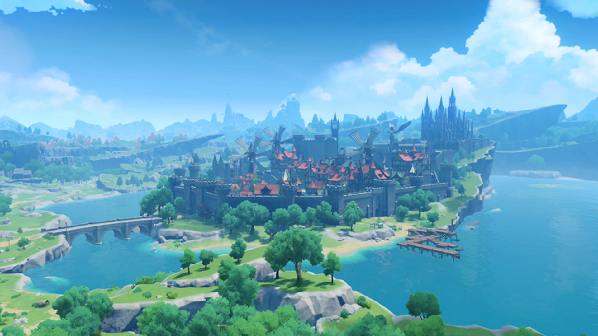 【原神】自由的国度蒙德风景图一览!