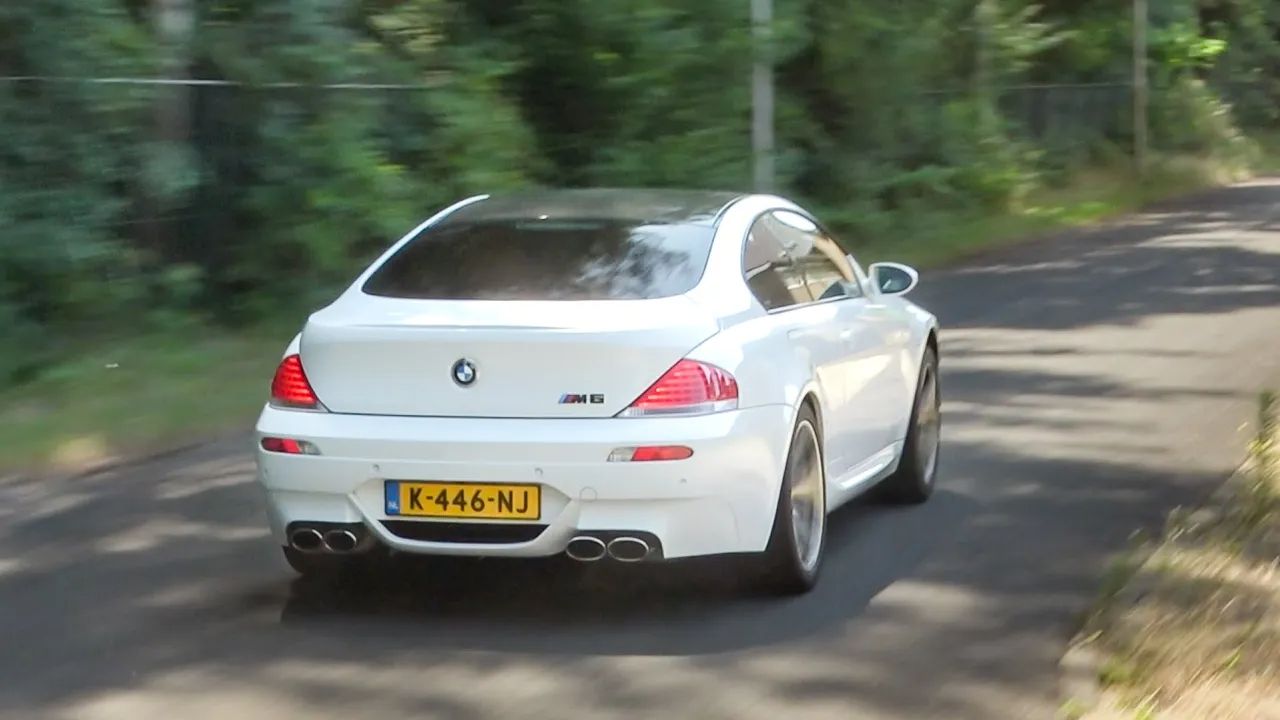 BMW M6 E63 V10 配备艾森曼排气装置  REVS 和飙车!哔哩哔哩bilibili