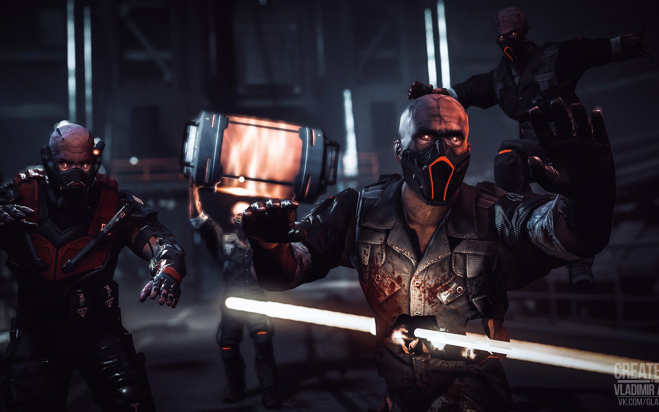 [4k] warface战争前线国际服 特殊行动:浪潮 二拖一