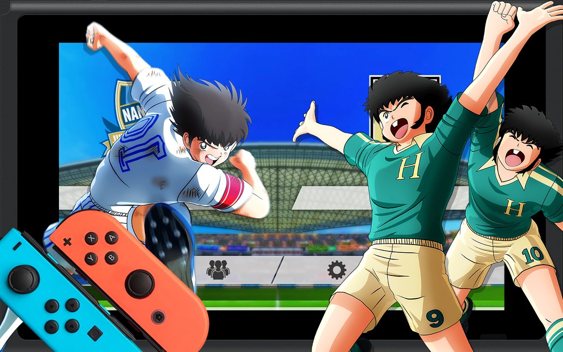 《队长小翼 新秀崛起》南葛国中vs花轮国中,立花兄弟双人射门!