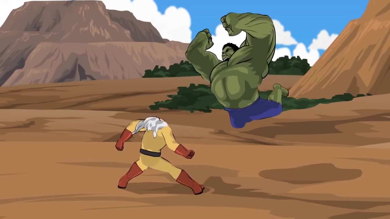 绿巨人vs埼玉动画(完整版)-驯服野兽