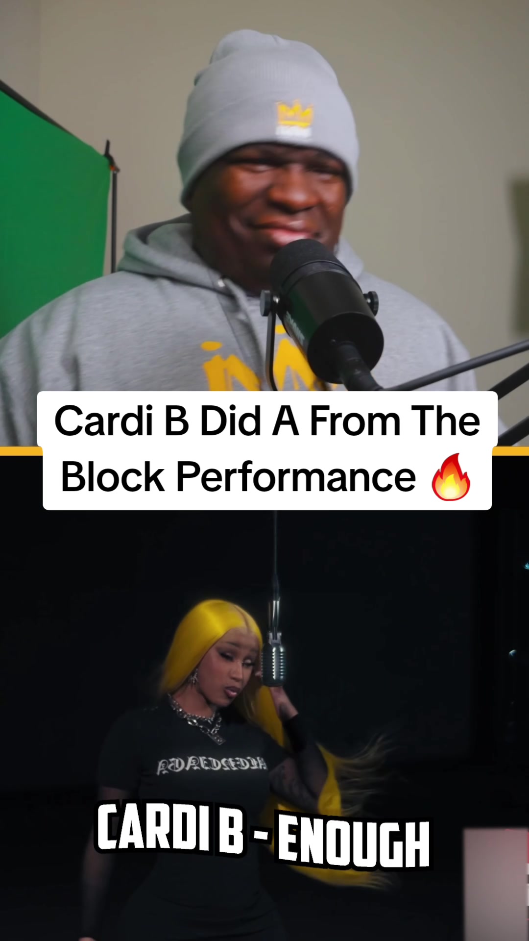 cardi b 足够 (迈阿密) | 从块性能反应