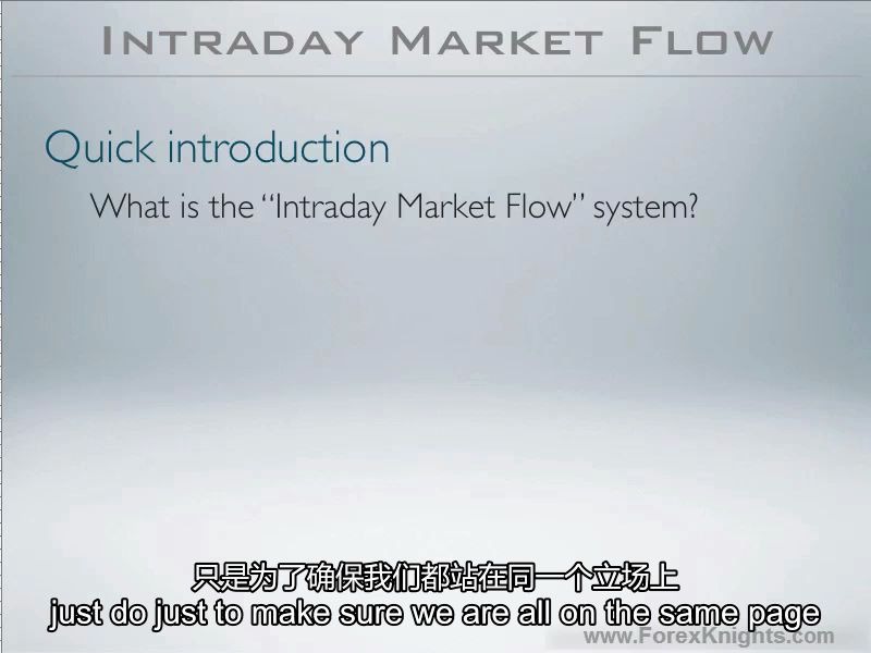 [图]西方交易经典2 第二集（中英文字幕）市场流动日内系统 Market Flow Intraday System（Hector DeVille）