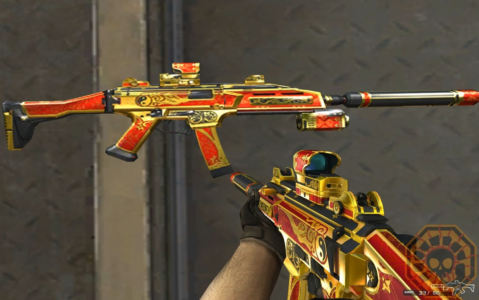 【cf】 穿越火线 国服 || evo iii-赤血龙魂 (scorpion evo3a1-s