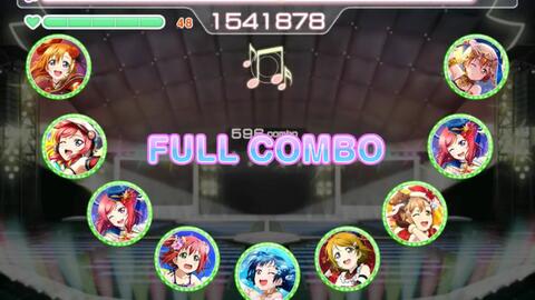 Lovelive Sif 日服活动 好きですが好きですかex 无判fc 154万分 哔哩哔哩