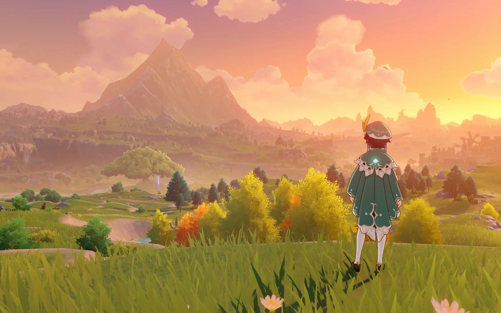 【原神】躺下看风景-黄昏