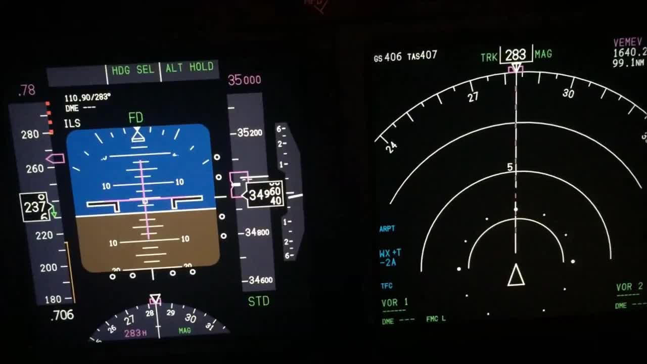 波音B737 FL350高空巡航失速改出
