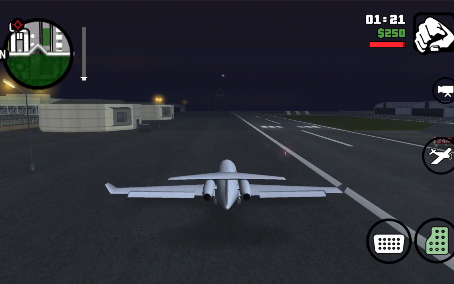 gtasa如何在没有驾照的情况下进机场开飞机