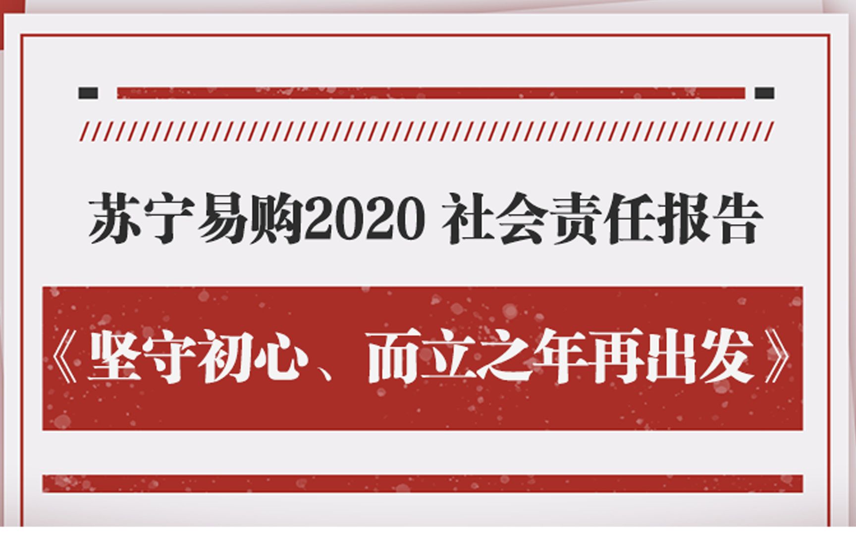 苏宁2020年年度社会责任报告发布哔哩哔哩bilibili