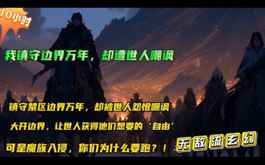 [图]【我镇守边界万年，却遭世人嘲讽】受故人之托镇守禁区边界万年，以免世人受到魔族迫害。民意如此，大开边界让世人获得他们想要的自由！可是魔族入侵你们别跑啊....R