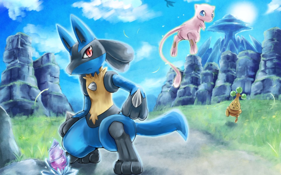 【精灵宝可梦】路卡利欧_哔哩哔哩_bilibili