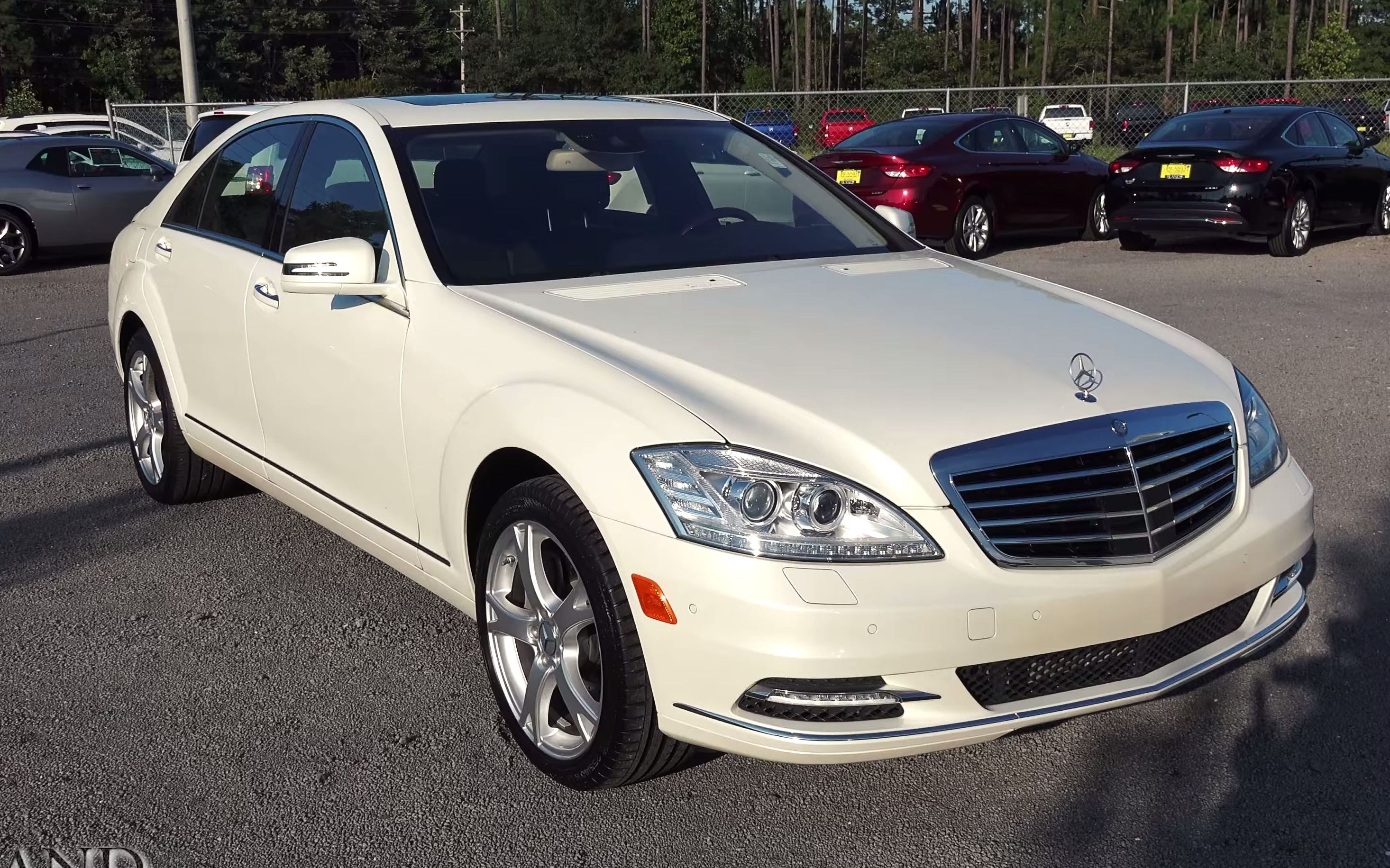 奔驰w221s级s5502013款美国二手车