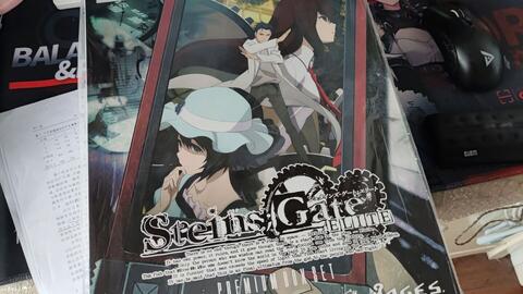 开箱】命运石之门日版游戏实体完全受注生产限定版STEINS;GATE ELITE