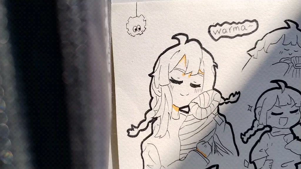 画了一页沃玛(72^▽^)