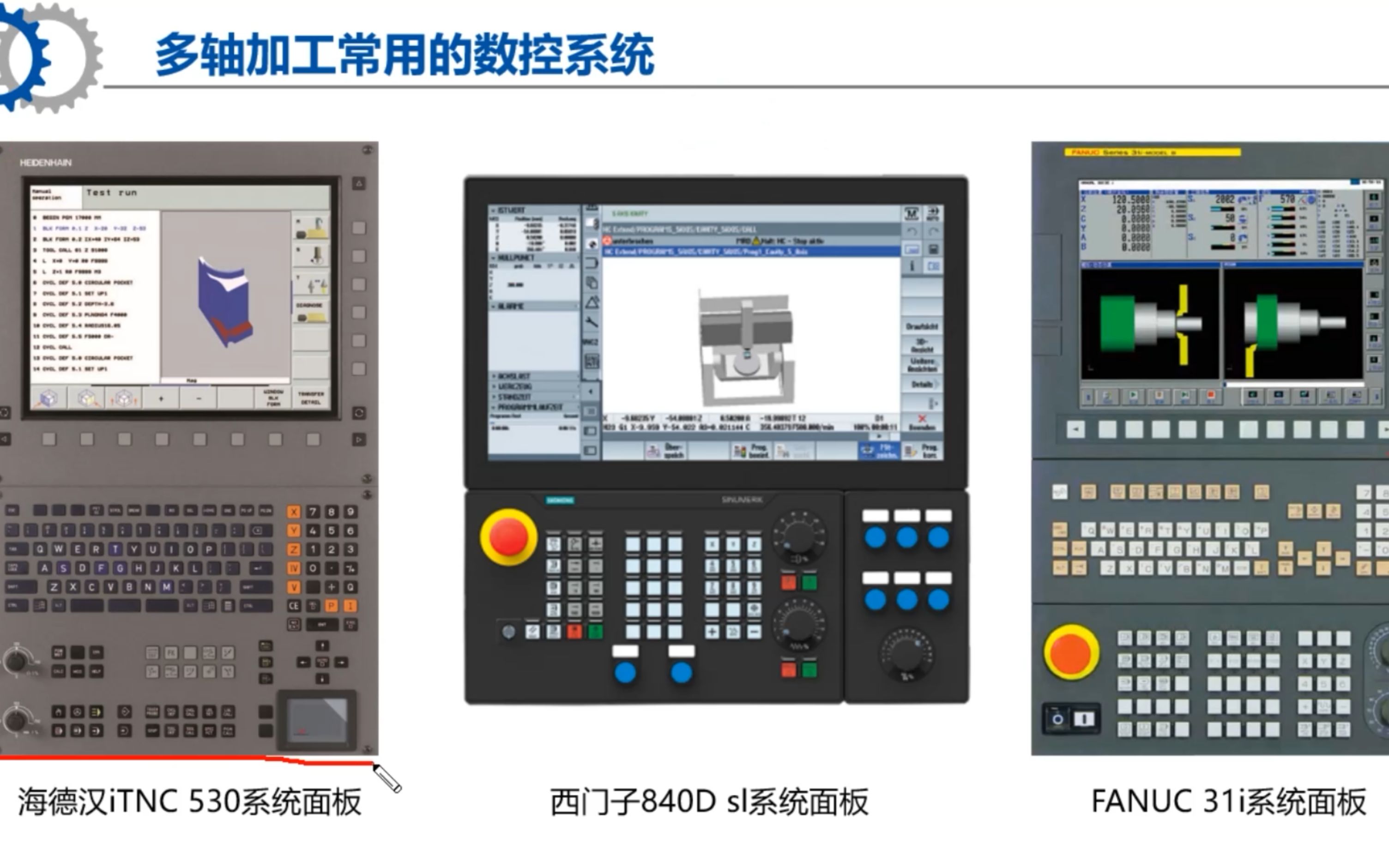 UG产品零件多轴数控系统介绍+海德汉系统代码讲解,快速了解机床哔哩哔哩bilibili