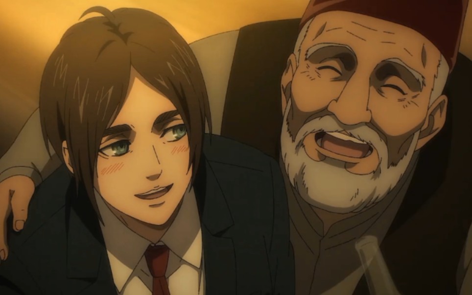 好久没有看见艾伦笑过了