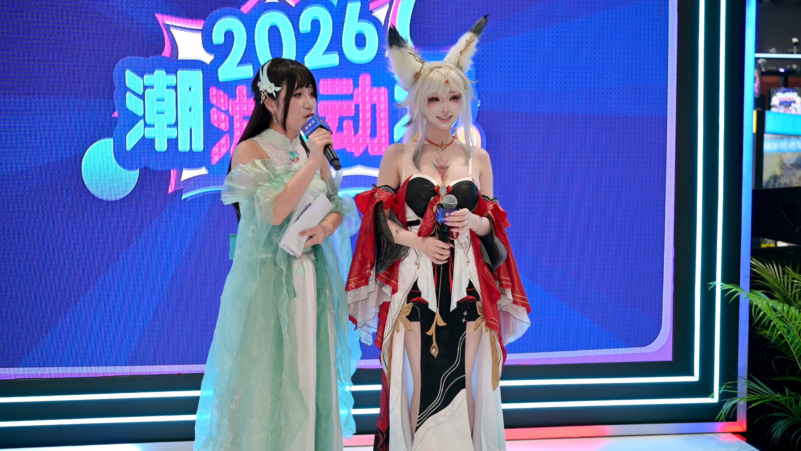 叉子宝宝&CICF展台采访花絮
