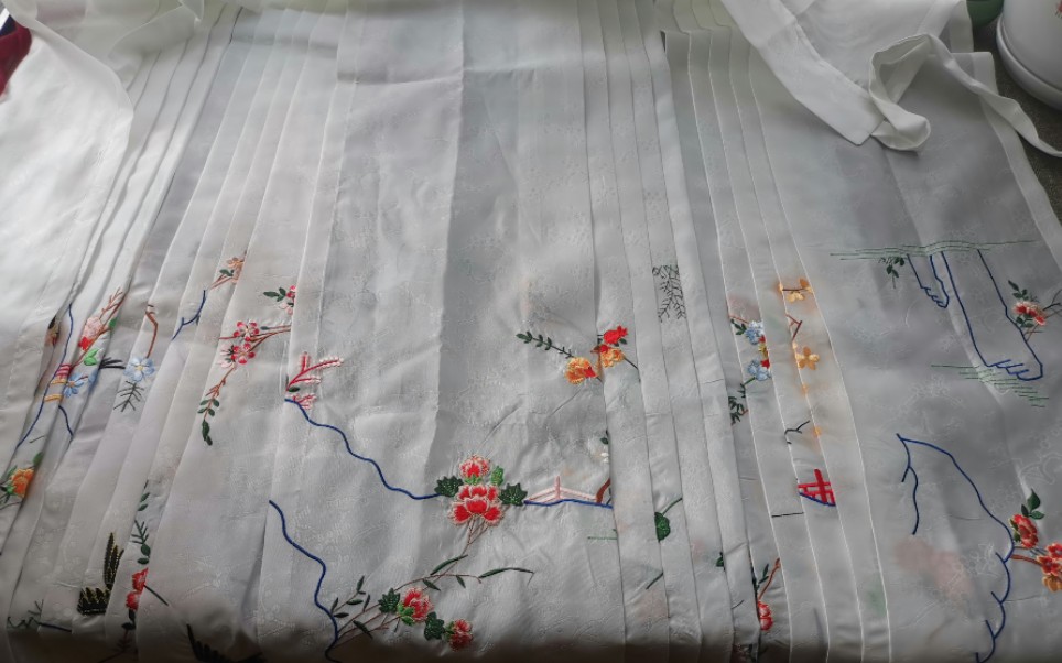 空谷记花鸟裙马面裙开箱