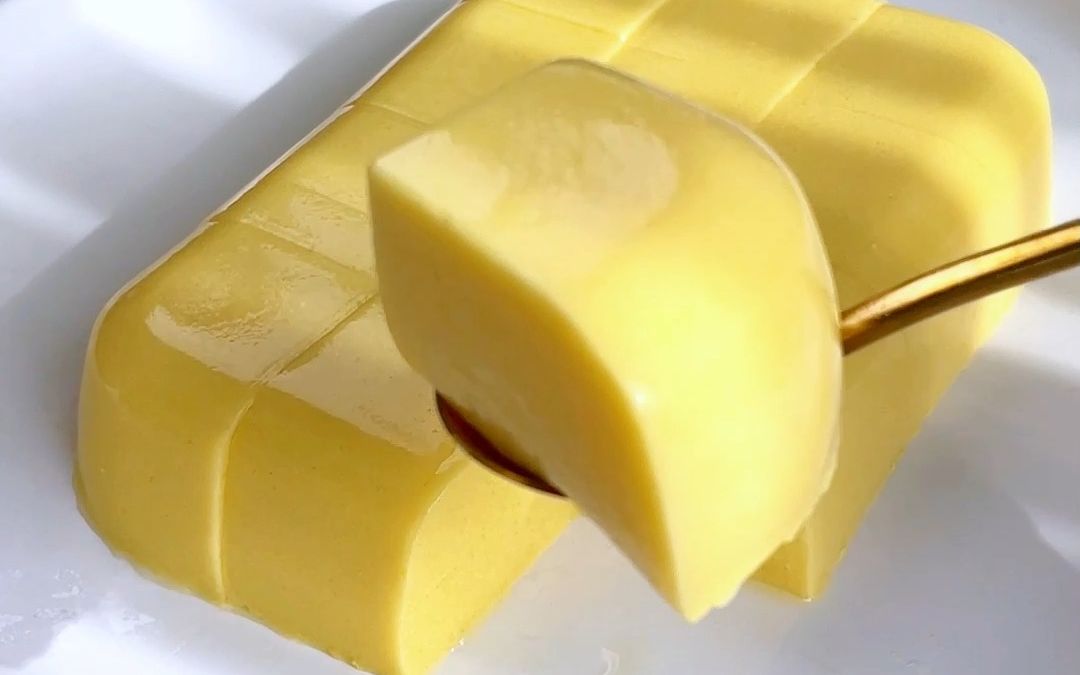 营养满满的奶香玉米布丁,嫩滑细腻,宝宝爱吃的小点心