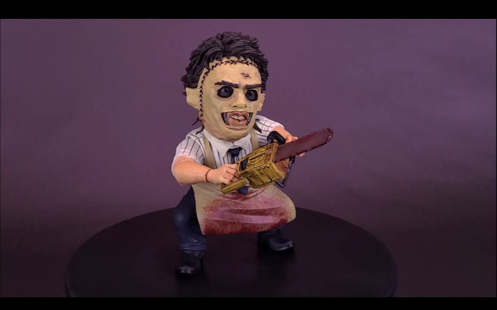 [图]Mezco MDS设计师系列 皮脸 Leatherface<德州电锯杀人狂>