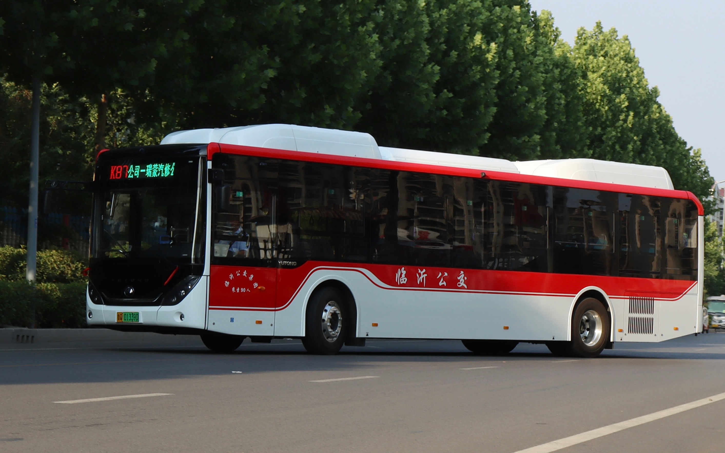【临沂公交】连接北城与老城的通勤大线 k87路上行pov(瑞蒙汽修公司