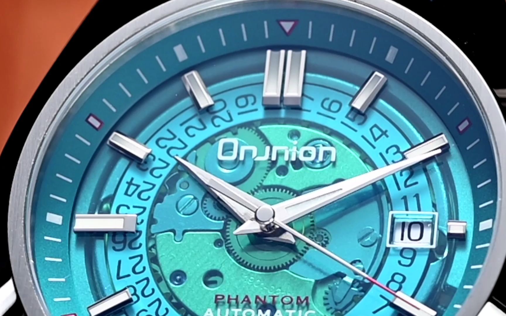 proxima 独角兽 om16 幻影全自动机械表背透潜水表蓝宝石表镜美国