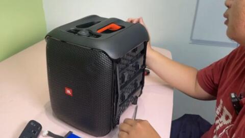 JBL Partybox 110真机来了! 实测低音很震撼!_哔哩哔哩_bilibili