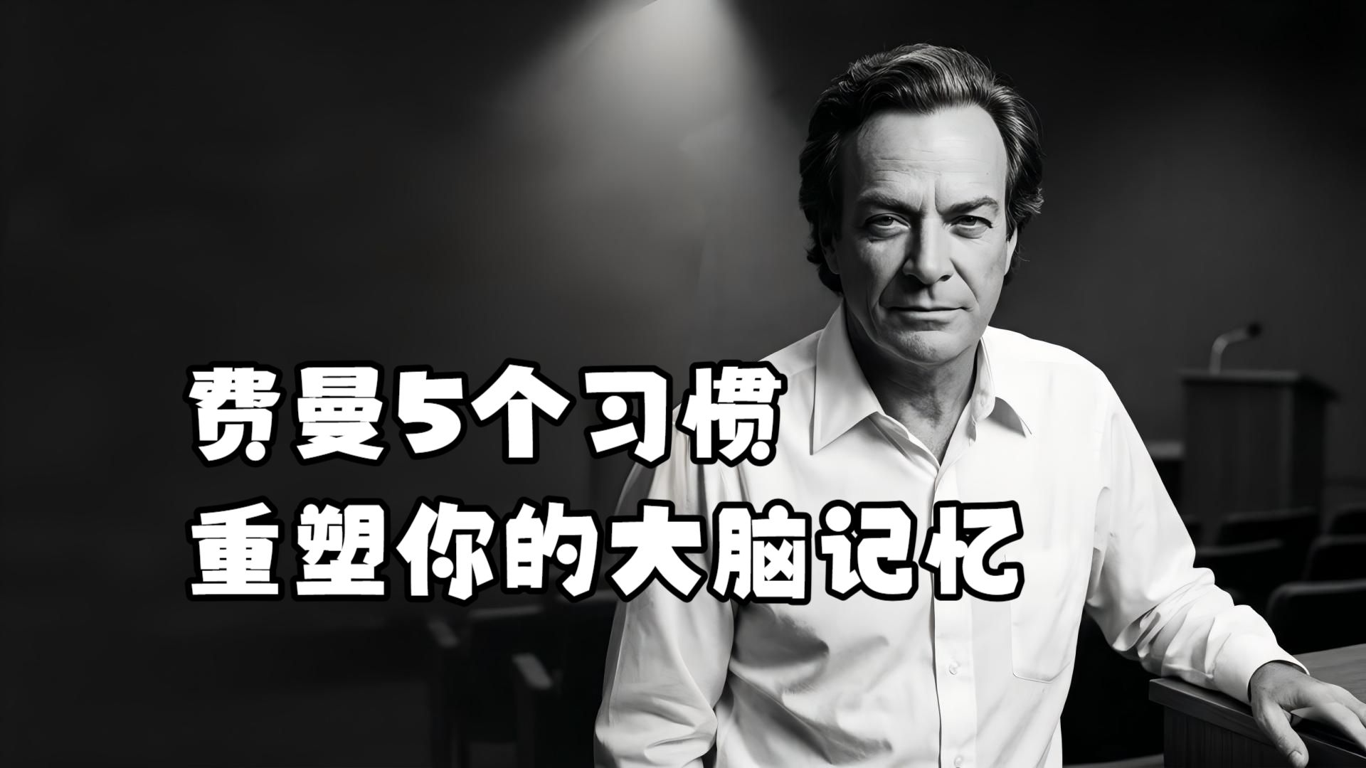 别再假装努力学习！费曼：真正的记忆，从来不是输入而是输出