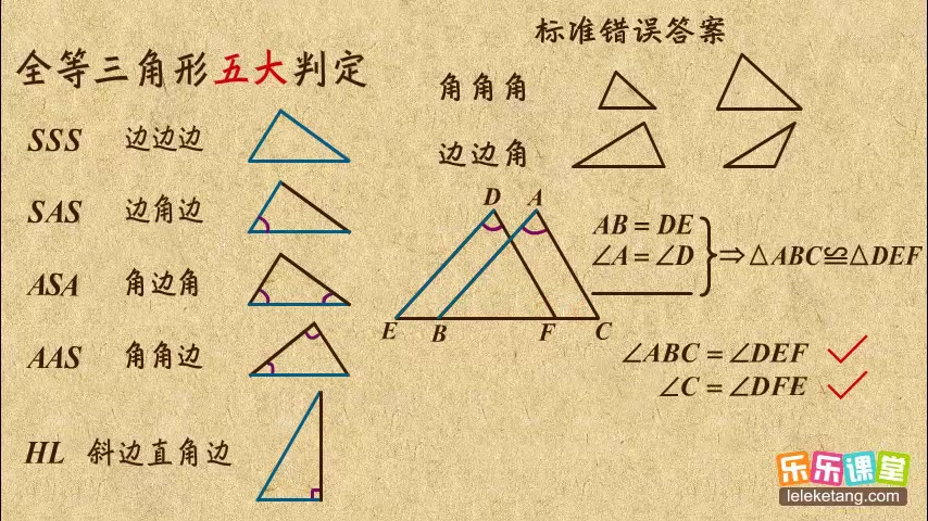 [图]初中数学八年级上册 全等三角形判定综合