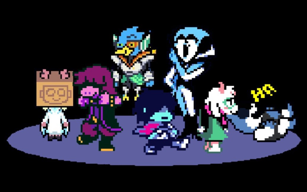 [图]Deltarune But EVERYONE Picks Dance (animation)