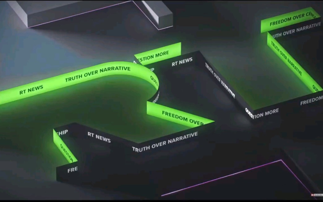 【电视异动】RT 今日俄罗斯电视台 部分频道资讯时段更换新版演播室与片头设计哔哩哔哩bilibili