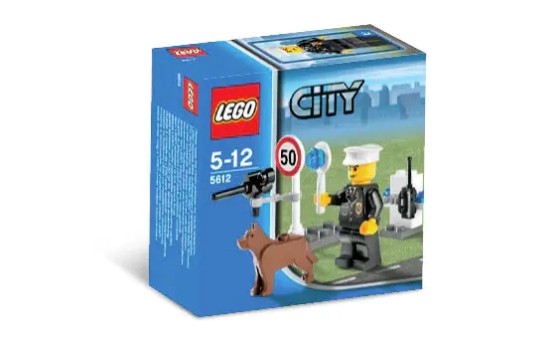 乐高 城市 5612 警官 速组评测