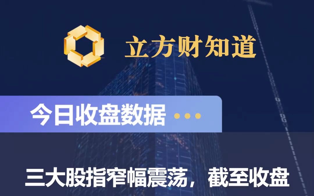 【立方财知道】我国期货市场已上市121个品种;蚂蚁集团发布金融大模型;苹果两天市值蒸发1900亿美元……哔哩哔哩bilibili