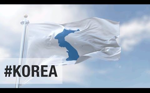 朝鲜半岛旗 / Korean Unification Flag哔哩哔哩bilibili