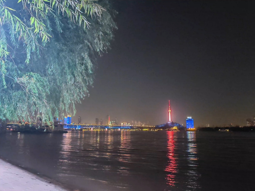 夜景!江边
