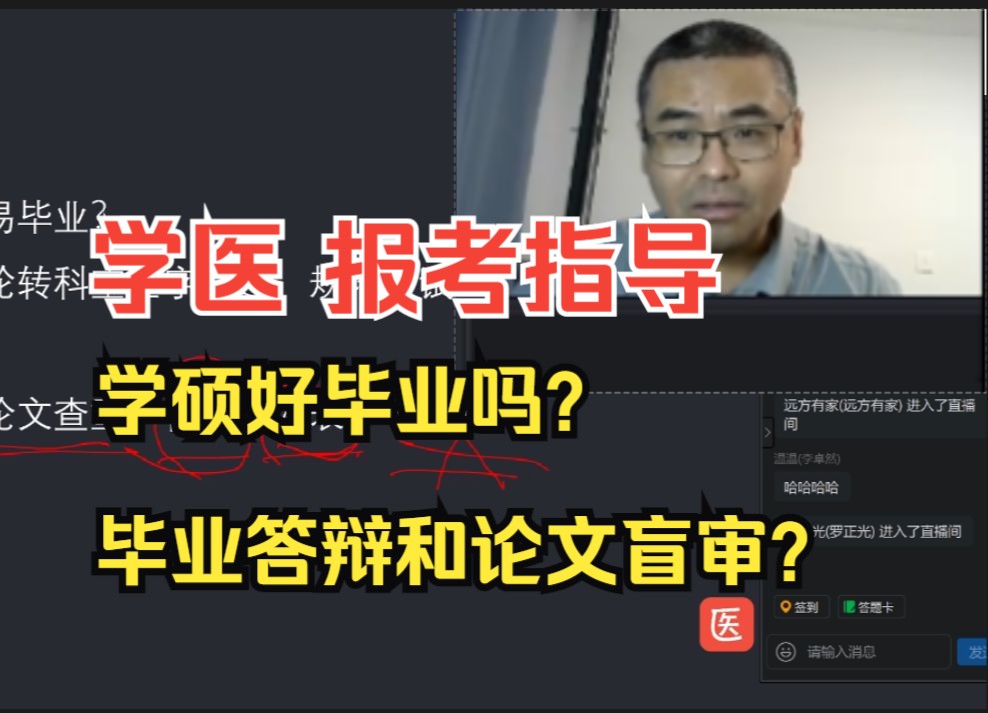 【学医 报考那些事儿】 学硕毕业难吗?毕业答辩和论文盲审,是不是很可怕?哔哩哔哩bilibili