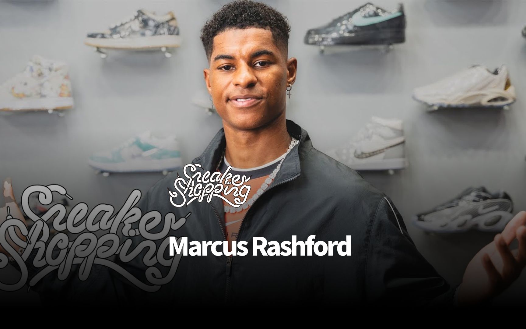 曼联前锋 Marcus Rashford 来买球鞋了!  Sneaker Shopping哔哩哔哩bilibili