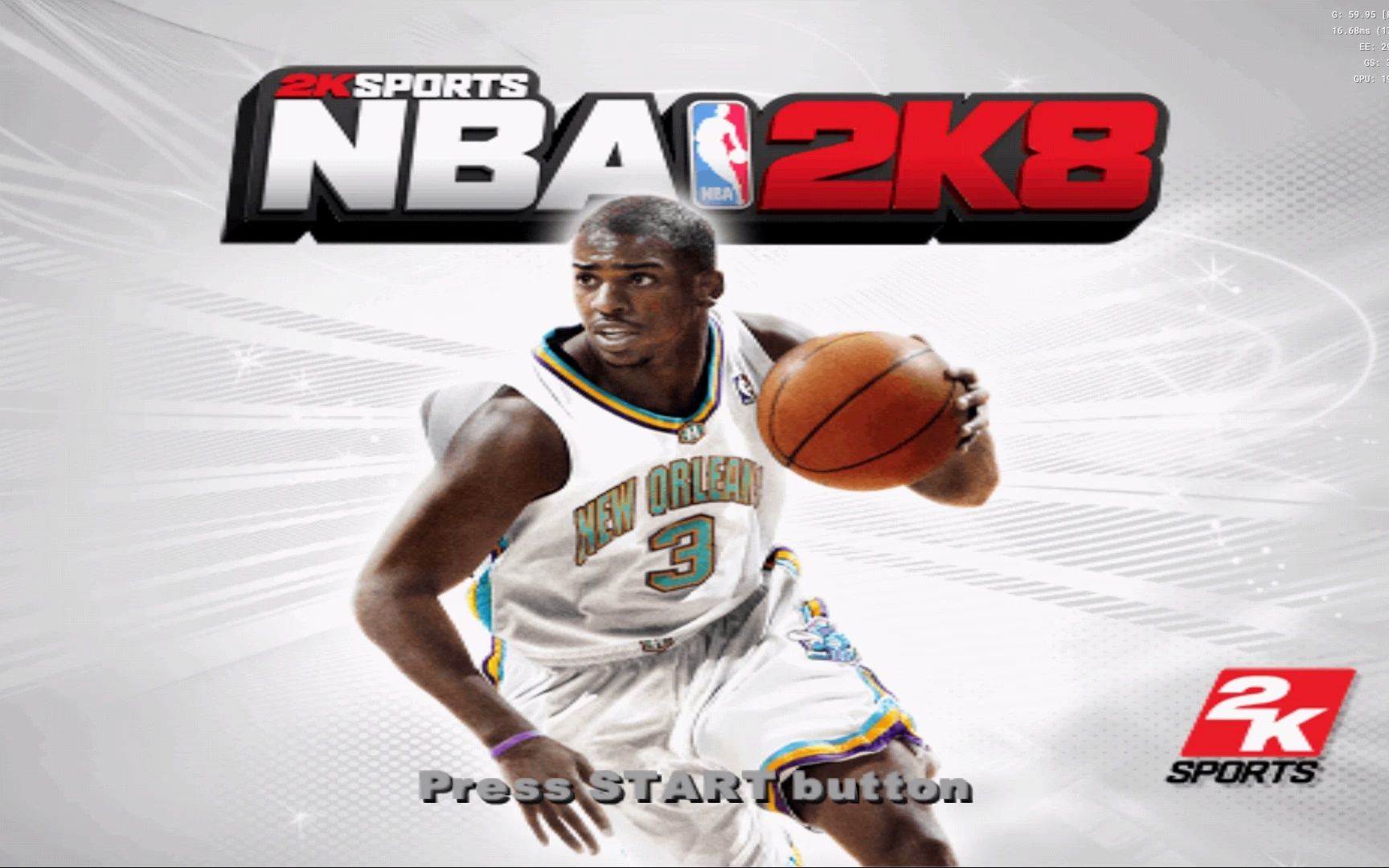 PS2 2K Sports NBA2K8 Paul单机游戏热门视频