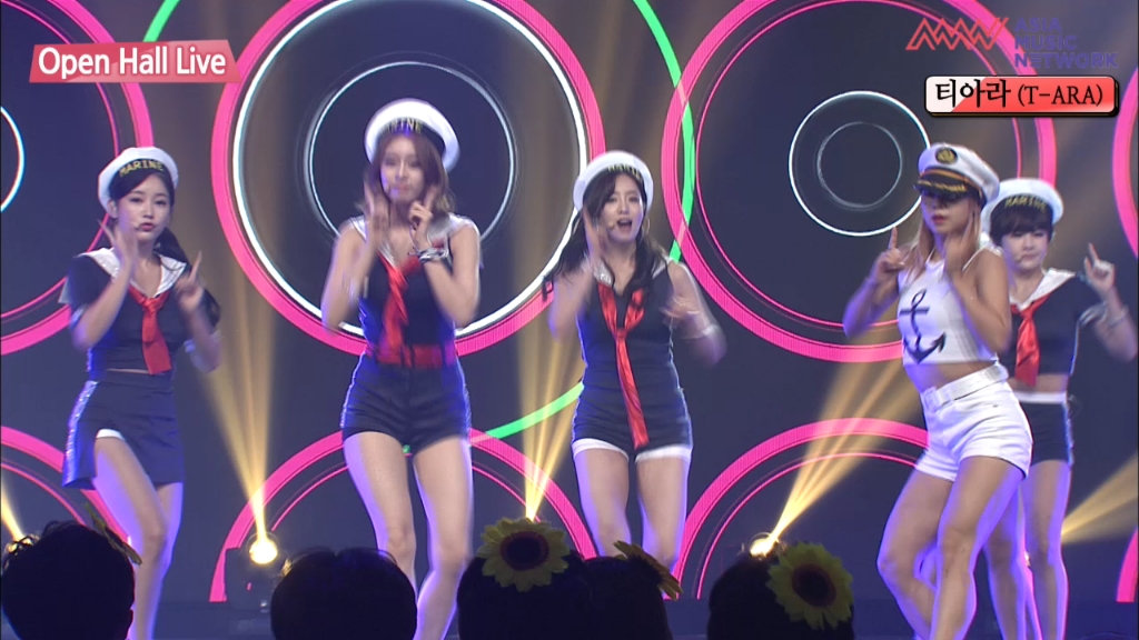 [图]150911 T-ARA No.9+Roly poly+So Crazy +Stick With U