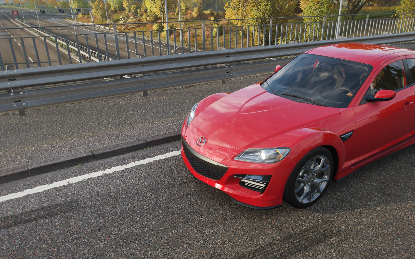 地平线4mazdarx8转子发动机万转炸隧道