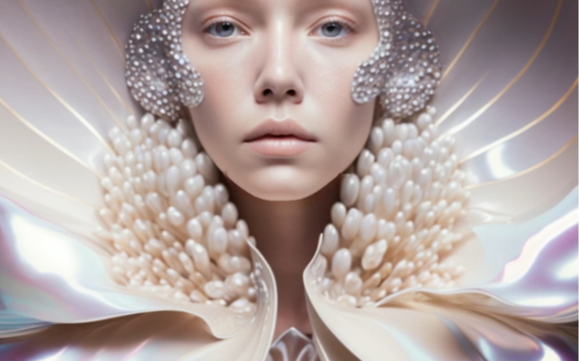 创意大片分享 | 身穿贝壳的少女