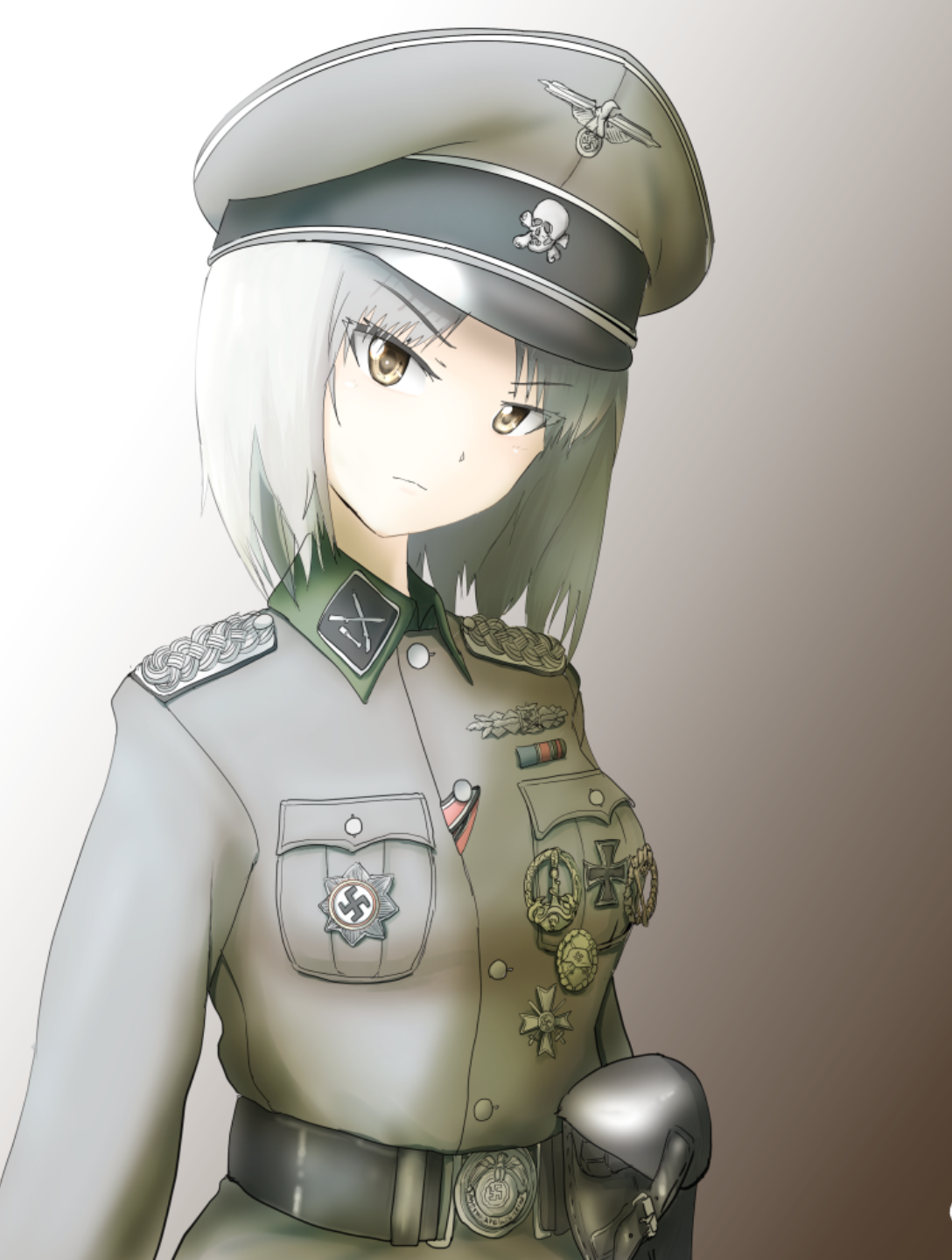 德意志军装 动漫图片
