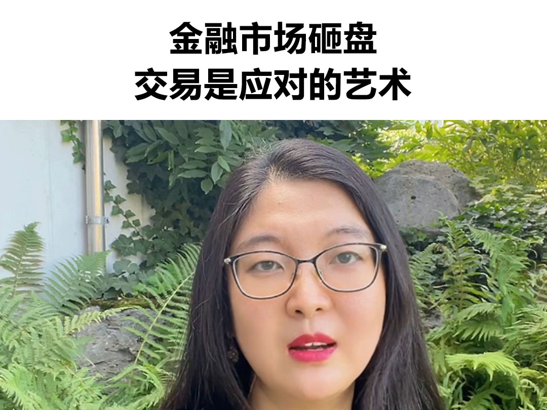 金融市场砸盘了?针对这几天的市场,通过案例来讲交易是应对的艺术,是“道”与“术”的完美结合哔哩哔哩bilibili