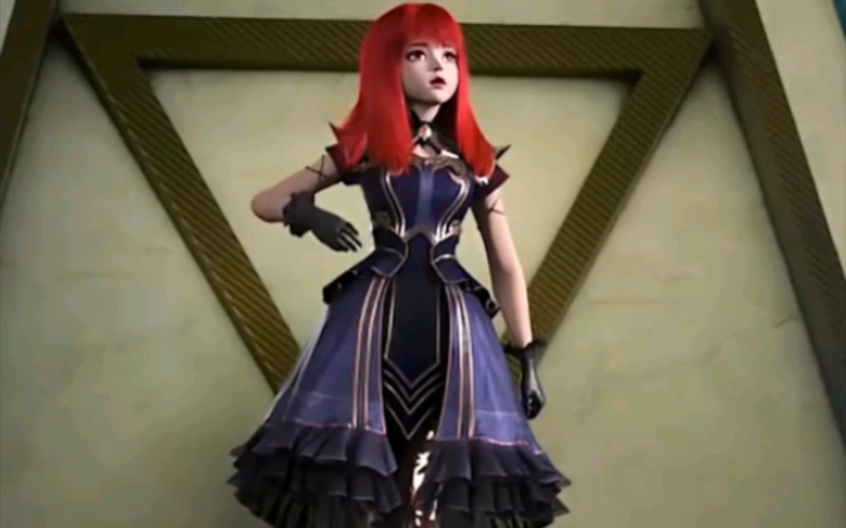 小时候的红宝女王