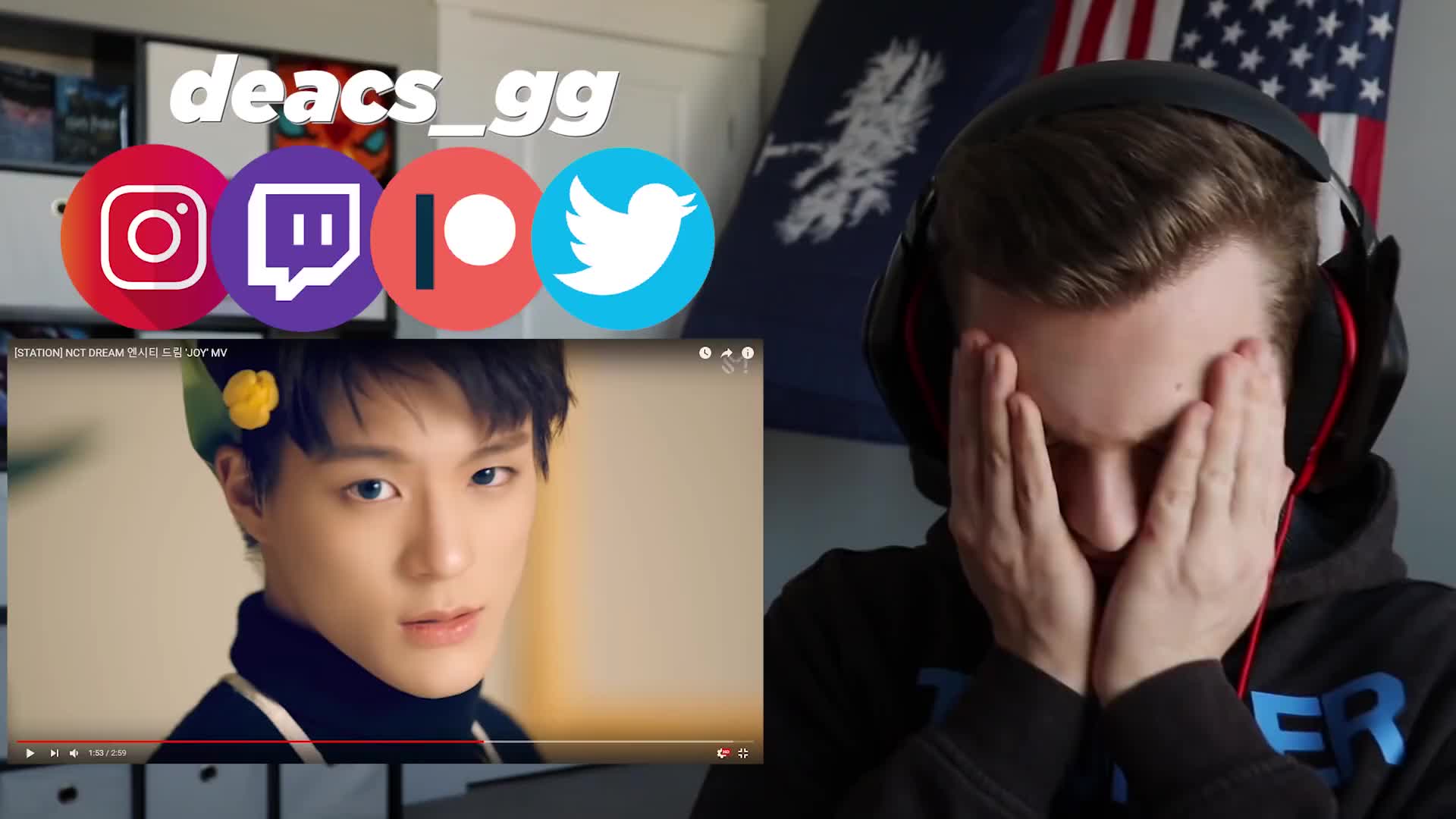 【油管搬运】nct dream joy mv reaction video