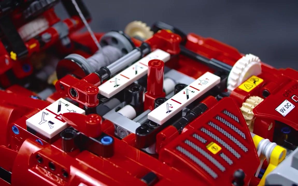 乐高科技组42082越野起重机演示